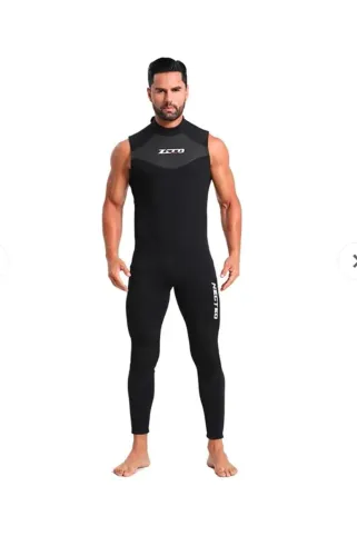 Roupa de Mergulho Neoprene Tamanho M Sem Manga