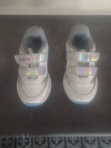 Tênis infantil stitch branco 26