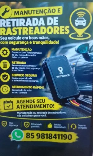 Instalação e manutenção para rastreador