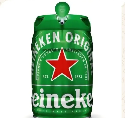 Barril de Heineken vazio