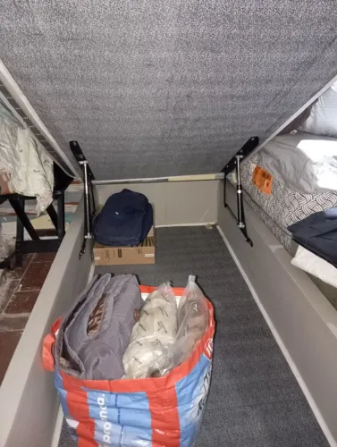 Cama baú solteiro