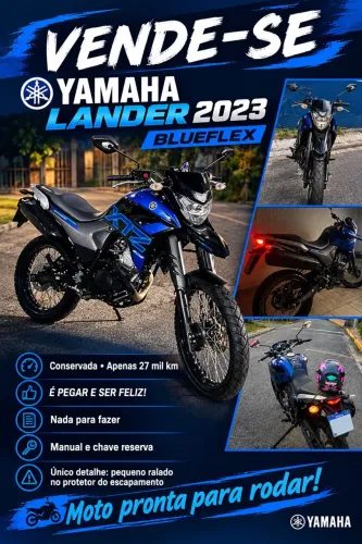 Yamaha XTZ 250 Lander 249cc/lander Blueflex 2023