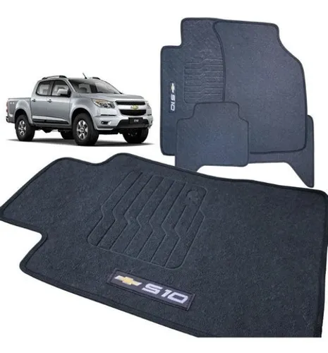 Tapetes de Borracha Pvc Modelagem Específica /P todos os carros - Grafia Bordada