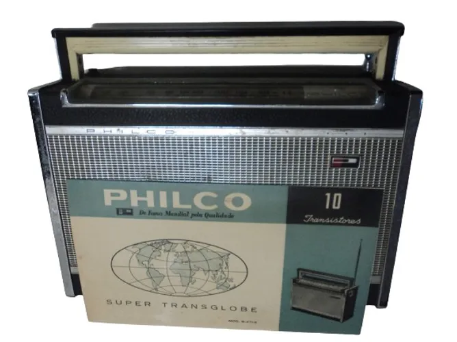 Rádio Philco Transglobe, 10, Transistores, Mod. B-471-2