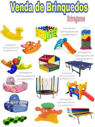 Brinquedos infantis novos para venda. Valores na descrição...