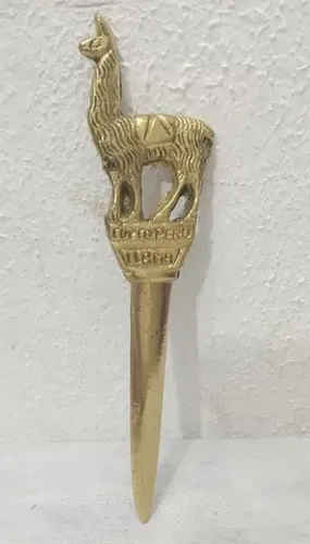 abridor de carta lhama