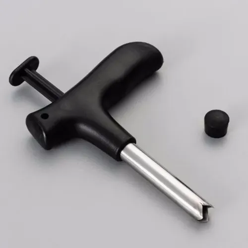 Furador Abridor Fura De Coco Verde Manual Aço Inox