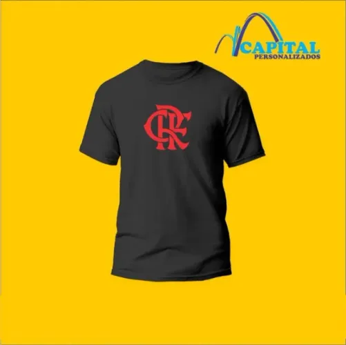 camisa preta personalizada