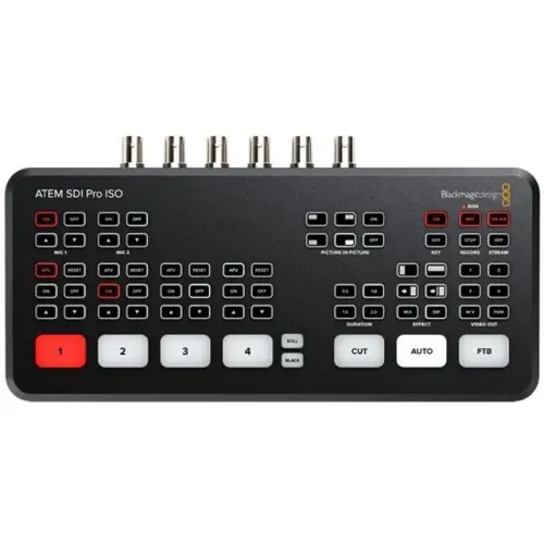 Switcher Blackmagic Atem Sdi Pro Iso - Lacrado na Caixa