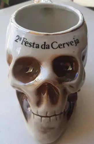 Canecas Antigas Chopp. Caneca Formato Caveira Colecionavel