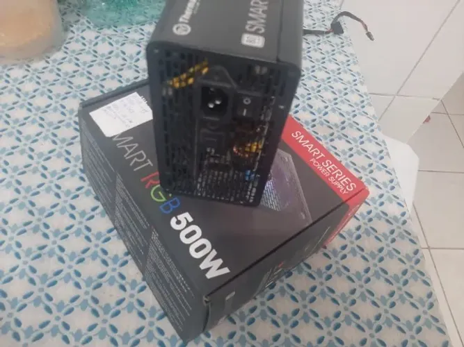 Fonte ATX Smart RGB 500 80 Plus