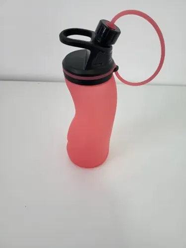 Garrafa de água dobrável livre de BPA - Prova de Vazamento - 500 ml