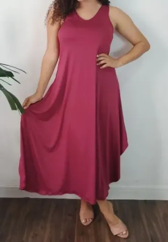 VESTIDO LONGO PLUS SIZE XG