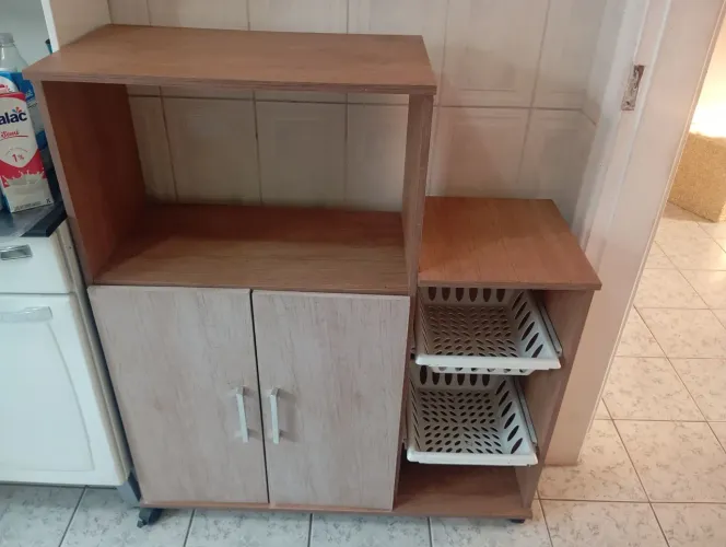 Fruteira suporte para microondas 