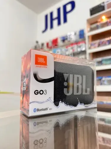 Caixa de Som JBL Go3 Preta Original | Parcela Sem Juros | Loja Física Curitiba