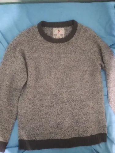 Suéter Masculino Cinza
