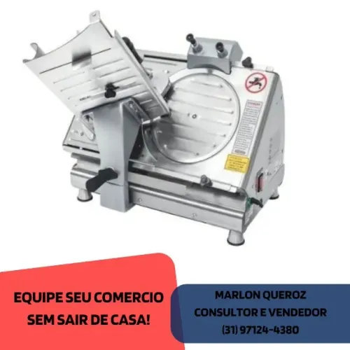 Cortador de Frios Bermar Inox 25CM