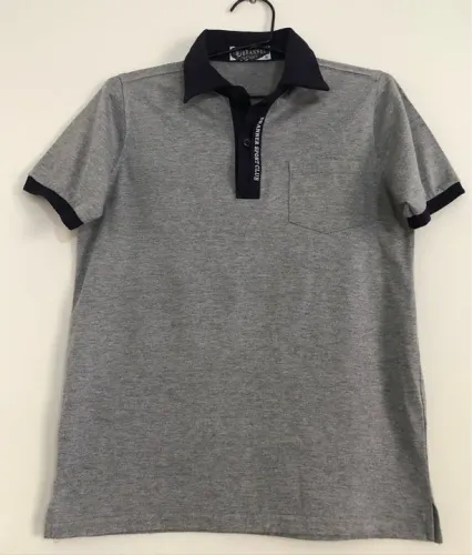 Camisa polo para meninos de 12 anos