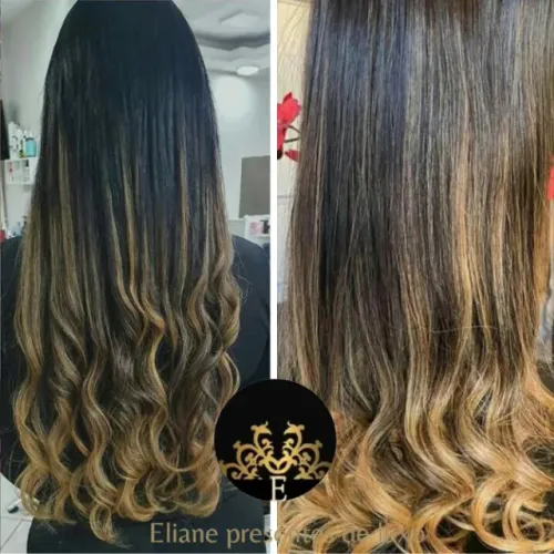 3 Telas para mega hair fixo no ponto americano cabelo bio humano