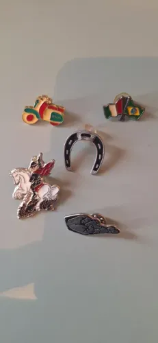 Lote de 5 Pins Colecionáveis