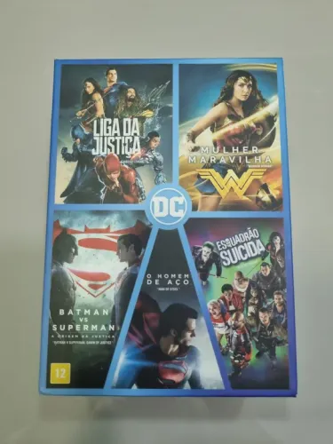 Combo DC Comics - 5 Filmes em DVD