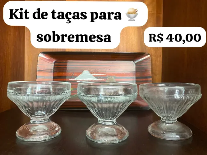 Taças para sobremesa