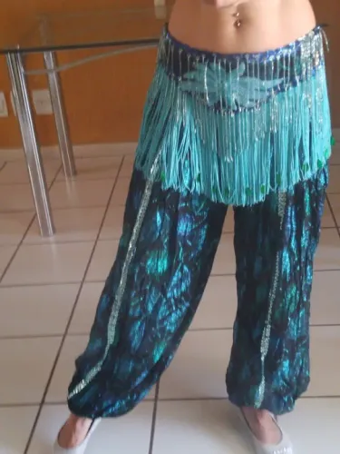  Calça estilo Aladim para Dança do Ventre, Teatro, fantasia, etc