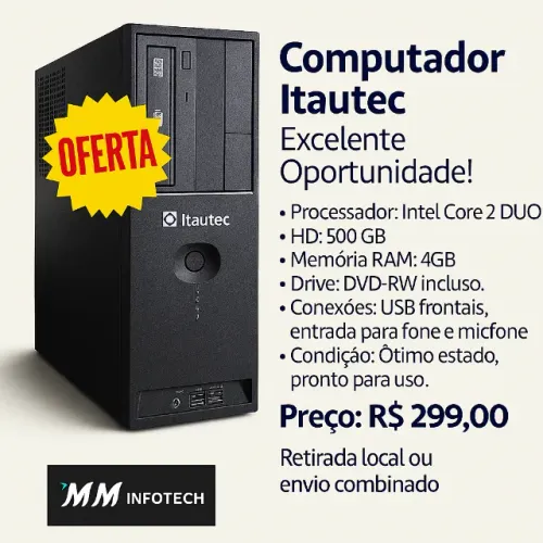 CPU Itautec Intel Core 2DUO