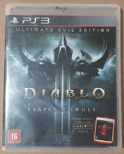 Diablo III Reaper of Souls PS3 usado marcas de uso