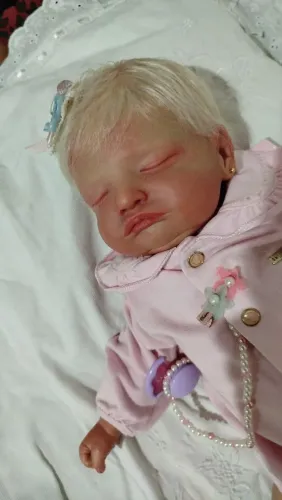 Bebe reborn Rosalie original sem certificado