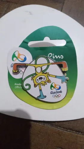 Pin da Mascote dos Jogos Olímpicos Rio 2016