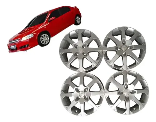 Jogo Rodas Aro 16 Krmai M21 Gm Astra Meriva Ss