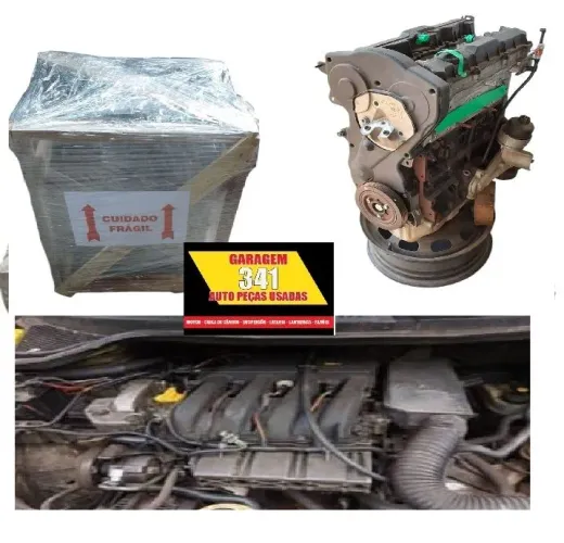 MOTOR RENAULT MEGANE 1.6 16V GASOLINA K4M<br><br>R$ 8.000,00