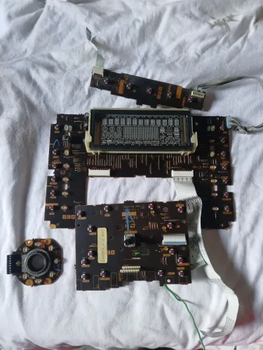 Display do som Sony zx80d funcionando