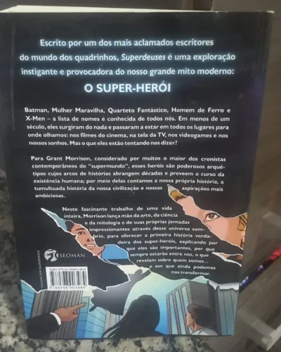 Livro Superdeuses na era dos Super Herois