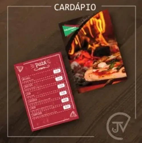  Cardápio Personalizado - 2 Páginas