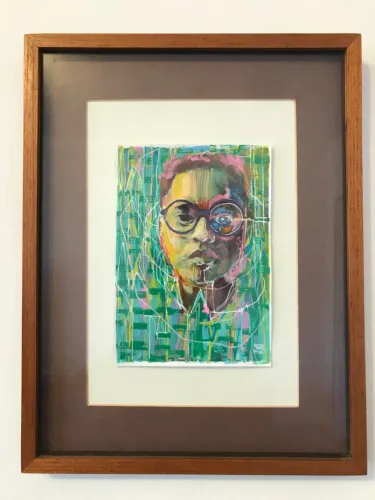 Quadro do artista Raoni