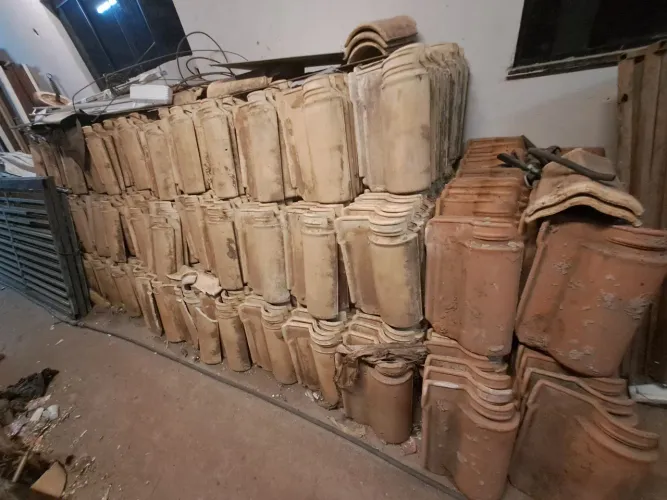 Telha barro lote completo (900 telhas)