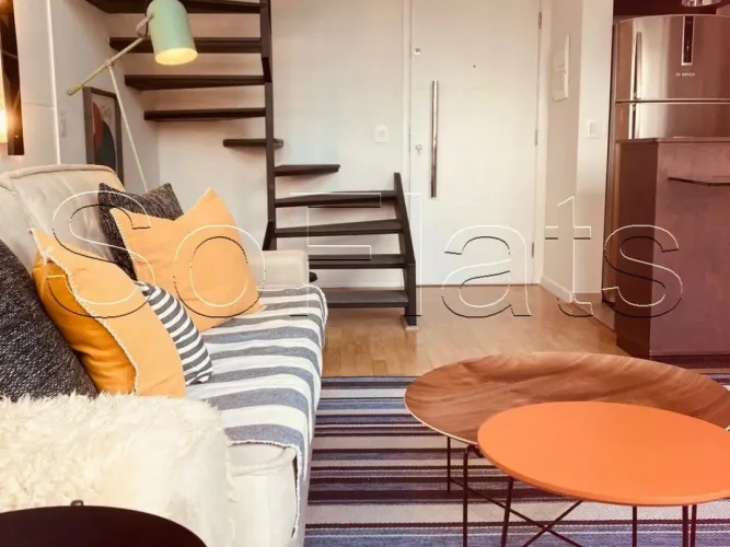 Apartamento Urbano Duplex para locação com 46m² 1 dormitório 1 vaga de garagem