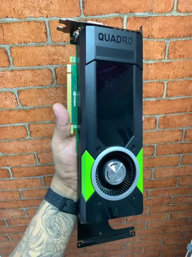 Placa de vídeo Nvidia Quadro P5000 gamer 