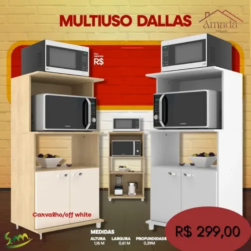 Multiuso Dallas - à pronta entrega