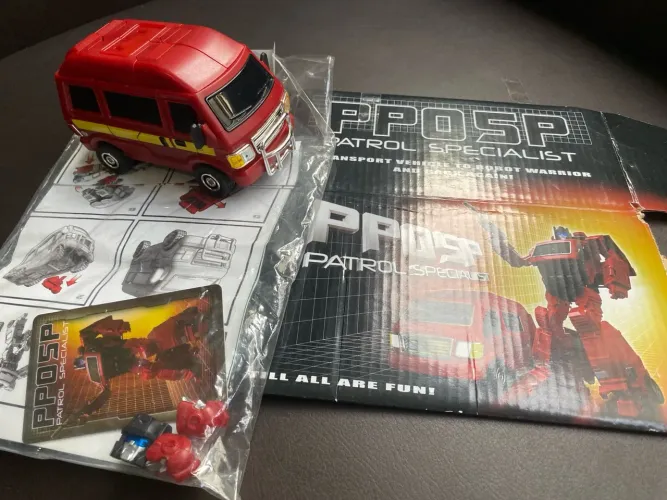 Transformers Ironhide G1 PPOSP Patrol Specialist