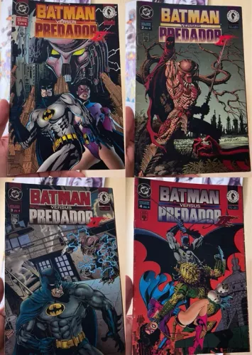 Batman Versus Predador 2 Completa 1996 editoras Abril
