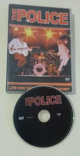 DVD THE POLICE LIVE DON KIRSHNER ROCK CONCERT