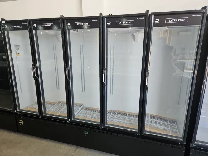 auto serviço 5 portas para carnes/cervejas nova