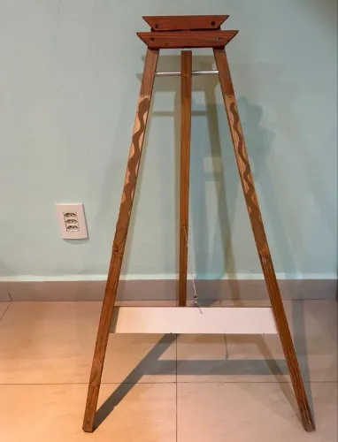 Cavalete de Madeira p/ Expositor Anúncios Cardápios Fotos