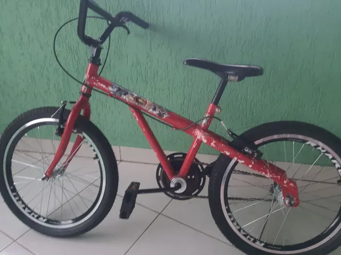 Bicicleta aro 20 caloi reformada
