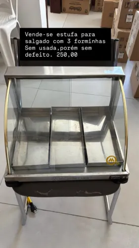 Estufa para salgados 