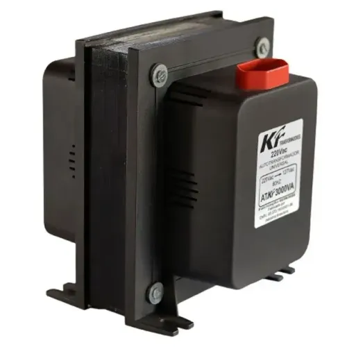 Auto Transformador 3000VA 110x220x110 Bivolt Faz Eletrônicos