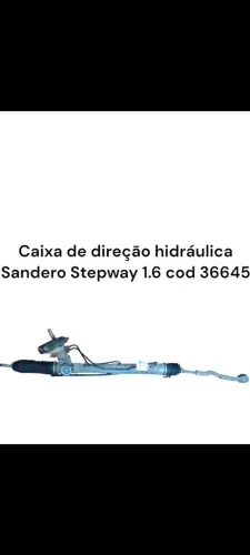 Caixa de direção Sandero Stepway